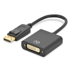 DIGITUS CAVO ADATTATORE DISPLAYPORT CONNETTORI DP MASCHIO - DVI-I(24+5) FEMMINA CM. 15