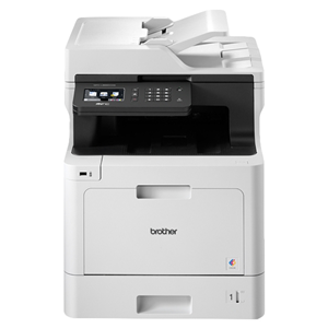 Brother MFC-L8690CDW - Stampante multifunzione - colore - laser - 215.9 x 355.6 mm (originale) - A4/Legal (supporti) - fino a 31 ppm (copia) - fino a 31 ppm (stampa) - 300 fogli - 33.6 Kbps - USB 2.0, Gigabit LAN, Wi-Fi(n), host USB