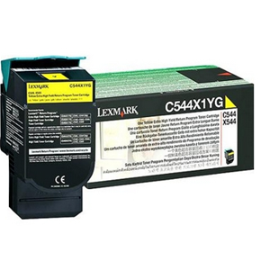 LEXMARK C544X1YG TONER GIALLO C544xx/X544xx/4K.PAG.