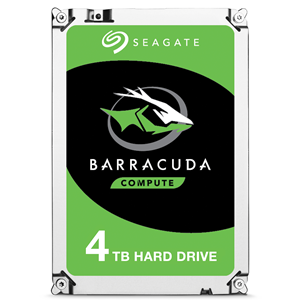 Seagate Barracuda ST4000DM004 - HDD - 4 TB - interno - 3.5" - SATA 6Gb/s - 5400 rpm - buffer: 256 MB