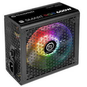 THERMALTAKE ALIMENTATORE 600W SMART RGB 80+ STANDARD 1-FAN 120MM PFC-A