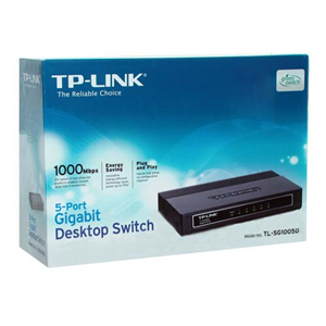 TP-Link TL-SG1005D 5-Port Gigabit Desktop Switch - Switch - 5 x 10/100/1000 - desktop