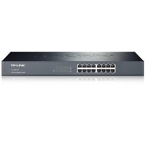 TP-LINK SWITCH 16P GIGABIT RACK MOUNTABLE S TEEL CASE TPLINK