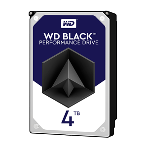 WESTERN DIGITAL HDD BLACK 4TB 3,5" 7200RPM SATA 6GB/S BUFFER 256MB