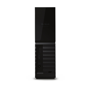 Western Digital WD My Book WDBBGB0040HBK - HDD - crittografato - 4 TB - esterno (desktop) - USB 3.0 - 256 bit AES - nero