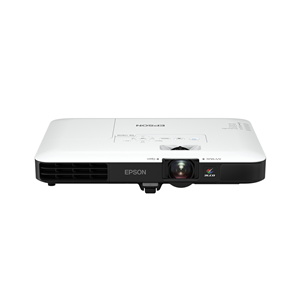 Epson EB-1780W - Proiettore LCD - portatile - 3000 lumen (bianco) - 3000 lumen (colore) - WXGA (1280 x 800) - 16:10 - 720p - wireless 802.11n - nero, bianco