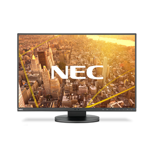 NEC MultiSync EA241WU-BK - Monitor a LED - 24" - 1920 x 1200 @ 60 Hz - IPS - 300 cd/m² - 1000:1 - 5 ms - HDMI, DVI-D, VGA, DisplayPort - altoparlanti - nero