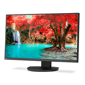 NEC MultiSync EA271Q - Monitor a LED - 27" - 2560 x 1440 WQHD @ 60 Hz - Plane to Line Switching (PLS) - 350 cd/m² - 1000:1 - 6 ms - DisplayPort, HDMI, DVI-D, USB-C - altoparlanti - nero