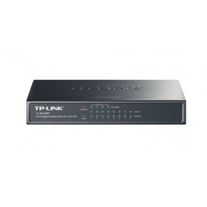 TP-Link TL-SG1008P - Switch - unmanaged - 4 x 10/100/1000 (PoE) + 4 x 10/100/1000 - desktop - PoE