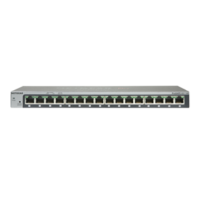 NETGEAR Switch Unmanaged 16 porte 1G ProSafe Switch 16 porte 1000Base-T - alimentatore esterno - Contratto di supporto disponibile BUSINESS