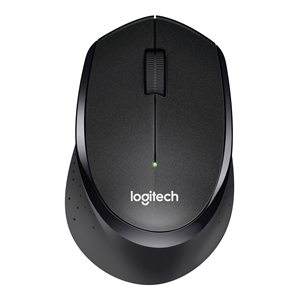 LOGITECH MOUSE SILENT PLUS WIRELESS OTTICO GREY B330