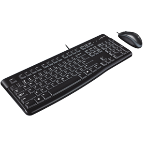 Logitech Desktop MK120 - Set mouse e tastiera - USB - QWERTY - USA Internazionale
