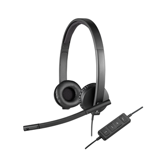 LOGITECH VC Logitech USB Headset H570e - Cuffie con microfono - over ear - cablato