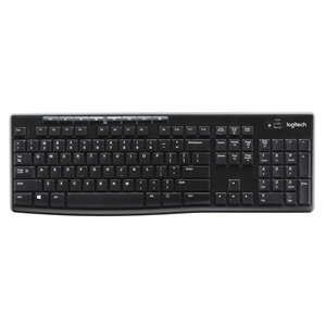 Logitech Wireless Keyboard K270 - Tastiera - senza fili - 2.4 GHz - Tedesca