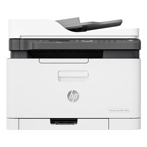 HP Color Laser MFP 179fnw - Stampante multifunzione - colore - laser - A4 (210 x 297 mm) (originale) - A4/Letter (supporti) - fino a 14 ppm (copia) - fino a 18 ppm (stampa) - 150 fogli - 33.6 Kbps - USB 2.0, LAN, Wi-Fi(n)