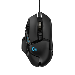 Logitech Gaming Mouse G502 (Hero) - Mouse - ottica - 11 pulsanti - cablato - USB