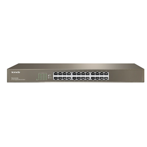 TENDA SWITCH 24 PORTE GIGABIT 10/100/1000, CAPACITA SWITCHING 48GBPS, PROTEZIONE FULMINI 6KV