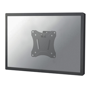 NewStar NeoMounts NM-W25BLACK - Montaggio a parete per display LCD - nero - dimensione schermo: 10"-30"