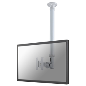 NewStar TV/Monitor Ceiling Mount FPMA-C100SILVER - Montaggio a soffitto per display LCD - argento - dimensione schermo: 10"-30"