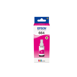 EPSON FLACONE INK MAGENTA 70ML PER SERIE L ECO TANK, T6641