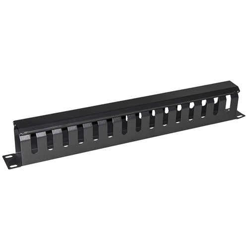 LINK ARMADIO RACK RACCOGLICAVI 19 1U A GABBIA NERO METALLO