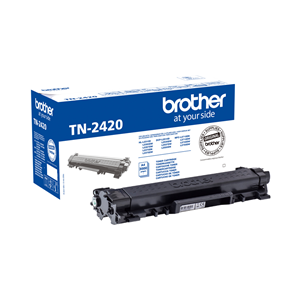 Brother TN2420 - Alta resa - nero - originale - cartuccia toner - per Brother DCP-L2510, L2530, L2537, L2550, HL-L2350, L2370, L2375, MFC-L2713, L2730, L2750