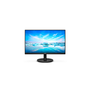 Philips V-line 221V8A - Monitor a LED - 22" (21.5" visualizzabile) - 1920 x 1080 Full HD (1080p) @ 75 Hz - VA - 200 cd/m² - 4000:1 - 4 ms - HDMI, VGA - altoparlanti - nero testurizzato