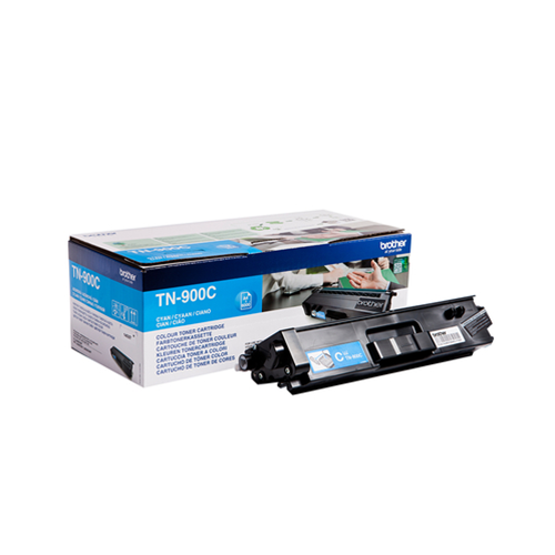 Brother TN900C - Ciano - originale - cartuccia toner - per Brother HL-L9300CDWTT, MFC-L9550CDW, MFC-L9550CDWT