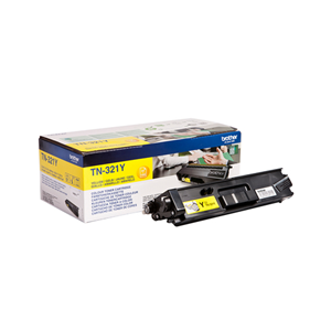 Brother TN321Y - Giallo - originale - cartuccia toner - per Brother DCP-L8400, DCP-L8450, HL-L8250, HL-L8350, MFC-L8650, MFC-L8850