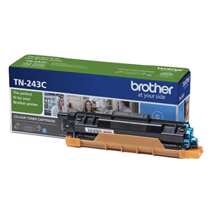 Brother TN243C - Ciano - originale - cartuccia toner - per Brother DCP-L3510, L3517, L3550, HL-L3210, L3230, L3270, MFC-L3710, L3730, L3750, L3770