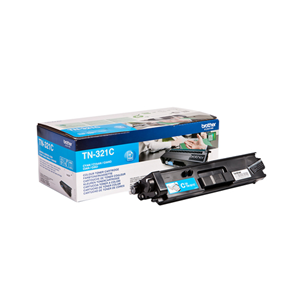 Brother TN321C - Ciano - originale - cartuccia toner - per Brother DCP-L8400, DCP-L8450, HL-L8250, HL-L8350, MFC-L8650, MFC-L8850