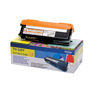 Brother TN320Y - Giallo - originale - cartuccia toner - per Brother DCP-9055CDN, DCP-9270CDN, HL-4140CN, MFC-9465CDN