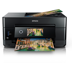 Epson Expression Premium XP-7100 Small-in-One - Stampante multifunzione - colore - ink-jet - Legal (216 x 356 mm) (originale) - A4/Legal (supporti) - fino a 11 ppm (copia) - fino a 15.8 ppm (stampa) - 120 fogli - USB 2.0, Gigabit LAN, Wi-Fi(n) - nero