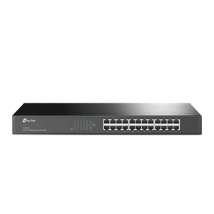 SWITCH 24P 10/100MBPS TP-LINK 19INC H RACK-MOUNT STEEL CASE