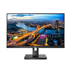 Philips B Line 242B1 - Monitor a LED - 24" (24" visualizzabile) - 1920 x 1080 Full HD (1080p) @ 75 Hz - IPS - 250 cd/m² - 1000:1 - 4 ms - HDMI, DVI-D, VGA, DisplayPort - altoparlanti - black texture