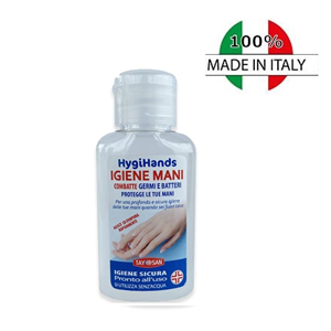 Soluzione igienizzante liquida 80ml Hygihands alcool > 65%