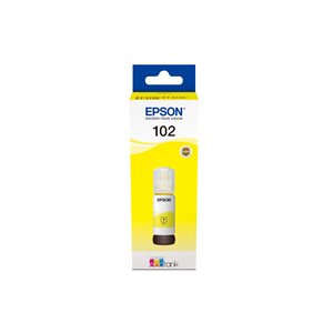 EPSON SUPPLIES Epson 102 - 70 ml - giallo - originale - serbatoio inchiostro - per EcoTank ET-15000, 2750, 2751, 2756, 2850, 2851, 2856, 3850, 4750, 4850, 4856