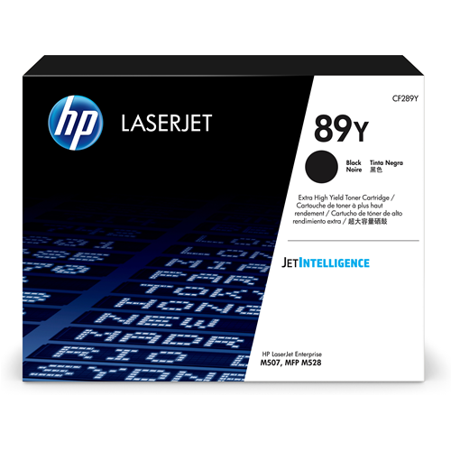 HEWLETT PACKARD CF289Y TONER 89Y NERO