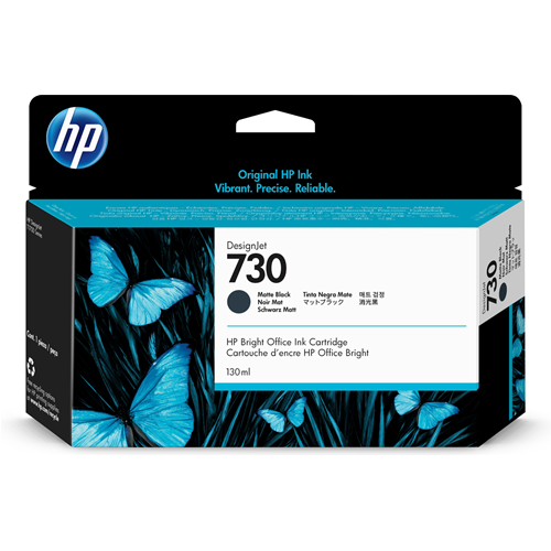 HEWLETT PACKARD P2V65A HP 730 130ML MATTE NERO