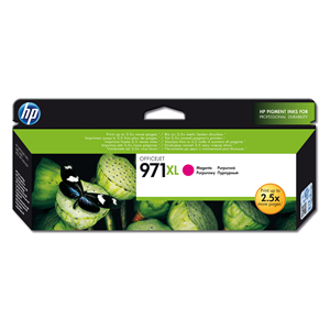 HP CART INK MAGENTA PER OFFICEJET PRO X451 X476 X551 X576, 971XL