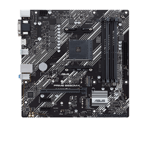 ASUS MB AMD B550, PRIME B550M-K, AM4 DDR4, DVI/HDMI/VGA, RAID, GLAN, M2, MATX, 90MB14V0-M0EAY0 DDR4