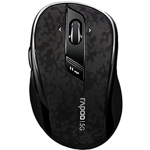 MOUSE RAPOO 7100P WIRELESS 5G 4D/DUAL DPI/BLACK/10829