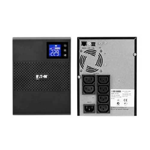 Eaton 5SC 750i - UPS - 230 V c.a. V - 525 Watt - 750 VA - RS-232, USB - connettori di uscita 6 - nero