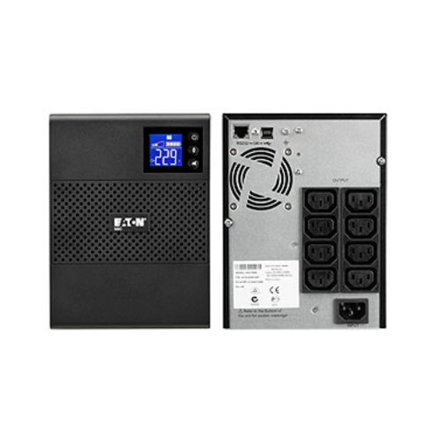 Eaton 5SC 1500i - UPS - 230 V c.a. V - 1050 Watt - 1500 VA - RS-232, USB - connettori di uscita 8 - nero