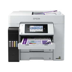 Epson EcoTank ET-5880 - Stampante multifunzione - colore - ink-jet - A4 (210 x 297 mm) (originale) - A4 (supporti) - fino a 25 ppm (stampa) - 550 fogli - 33.6 Kbps - USB, LAN, Wi-Fi