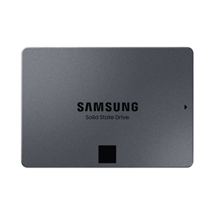 Samsung 870 QVO MZ-77Q1T0BW - SSD - crittografato - 1 TB - interno - 2.5" - SATA 6Gb/s - buffer: 1 GB - 256 bit AES - TCG Opal Encryption