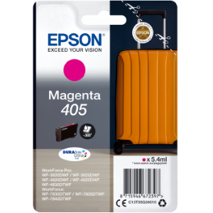 EPSON SUPPLIES Epson 405 - 5.4 ml - magenta - originale - cartuccia d'inchiostro - per WorkForce WF-7310, 7830, 7835, 7840, WorkForce Pro WF-3820, 3825, 4820, 4825, 4830, 7840