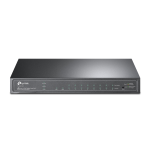 TP-Link JetStream TL-SG2210P V5 - Switch - intelligente - 8 x 10/100/1000 + 2 x SFP - desktop - PoE (61 W)