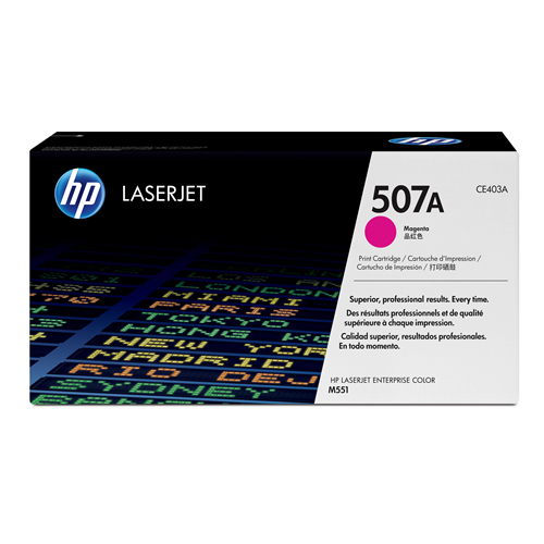 HP TONER MAGENTA 507A PER LJ M575 6.000 pag