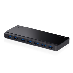 TP-LINK UH700 Hub USB 3.0 con 7 Porte, Adattatore 12V/2.5A, Nero